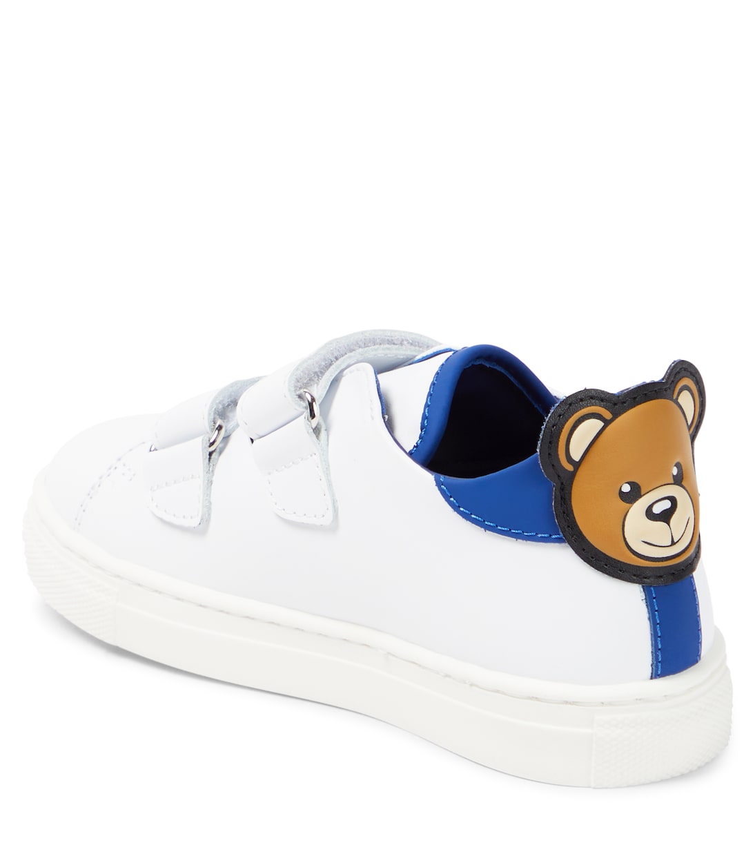 Teddy leather sneakers | Moschino Kids