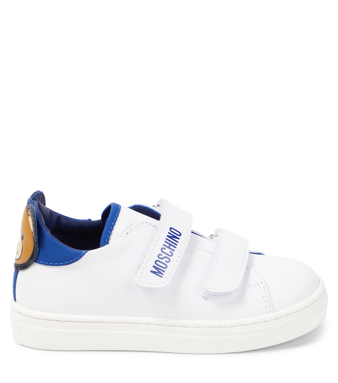 Teddy leather sneakers | Moschino Kids
