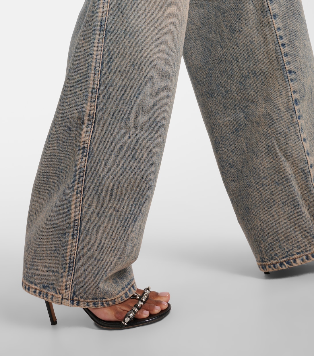 High-Rise Cargo-Jeans Heilani | Marant Etoile