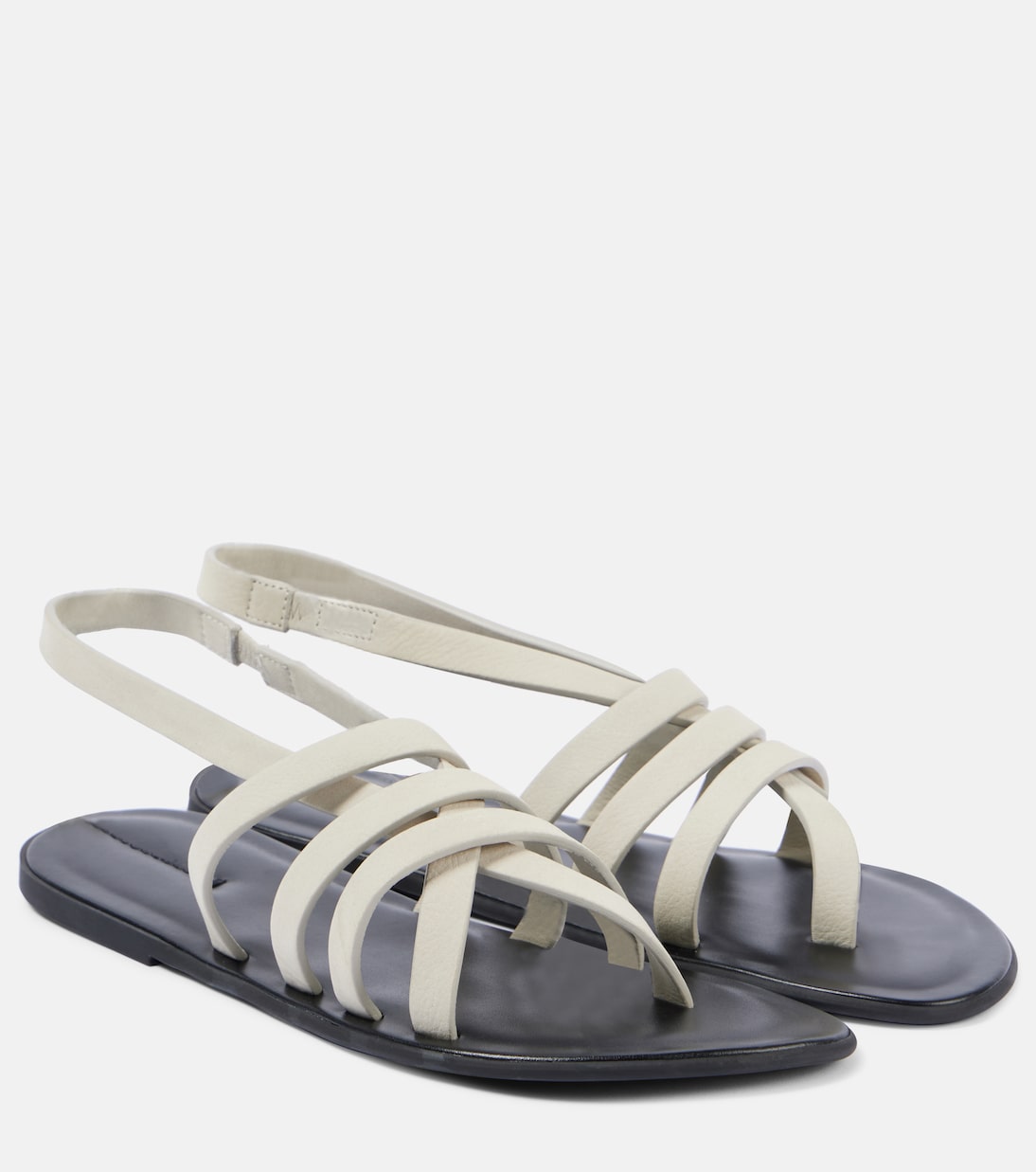 Slingback-Sandalen Line aus Leder | The Row