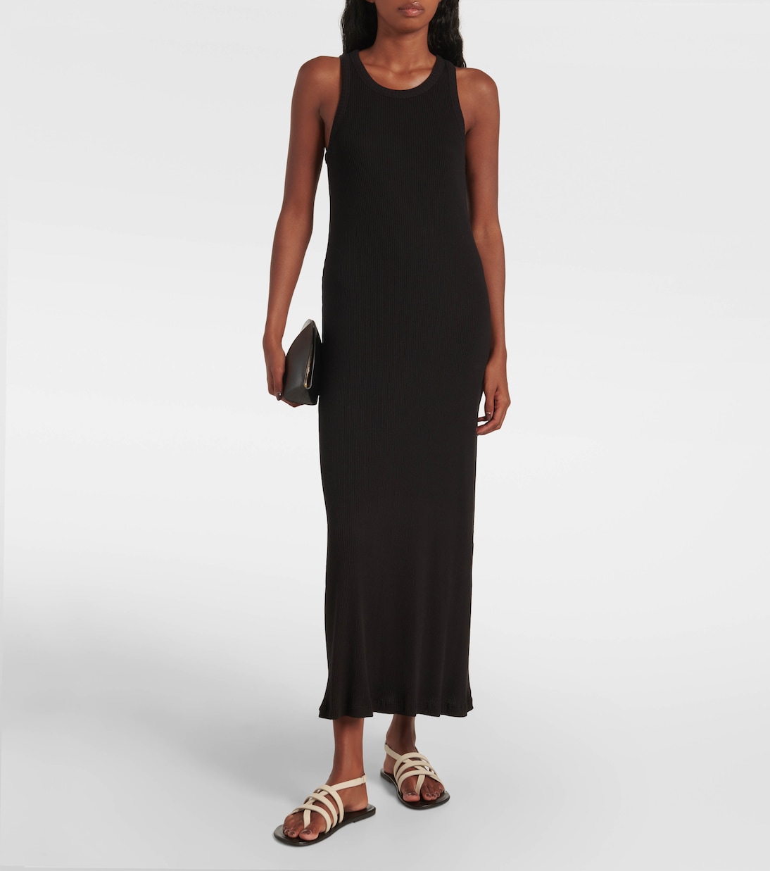 Slingback-Sandalen Line aus Leder | The Row