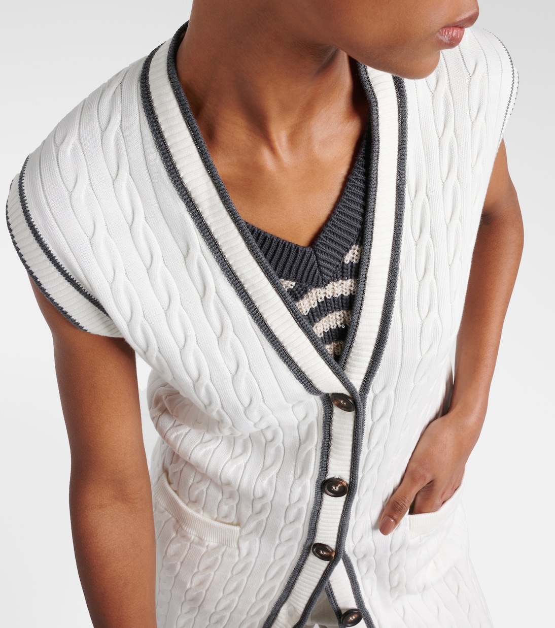 Cardigan aus Baumwolle | Brunello Cucinelli