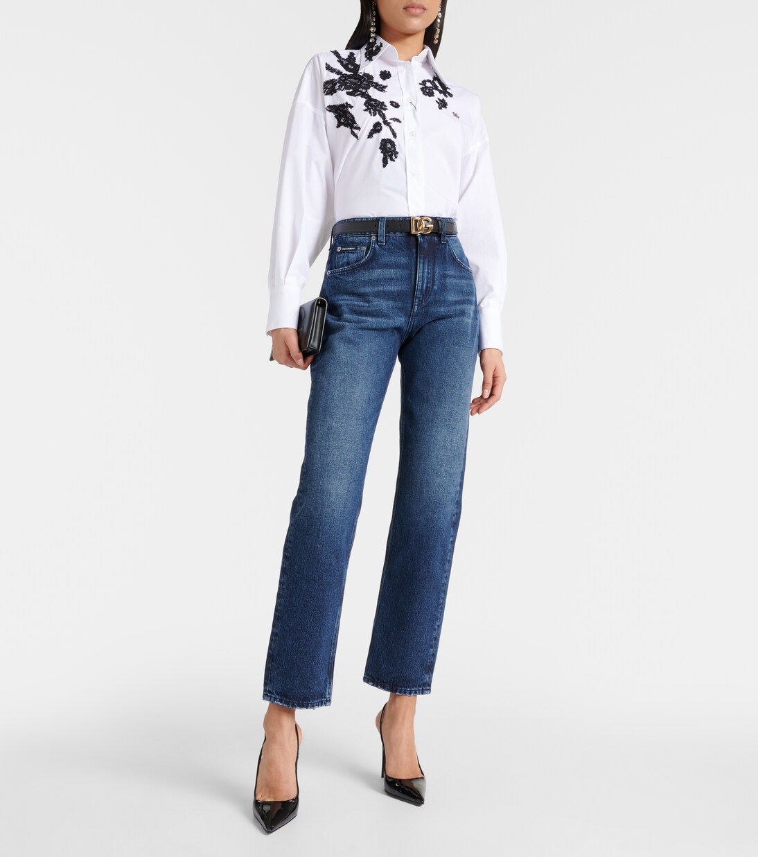 High-rise straight jeans | Dolce&Gabbana