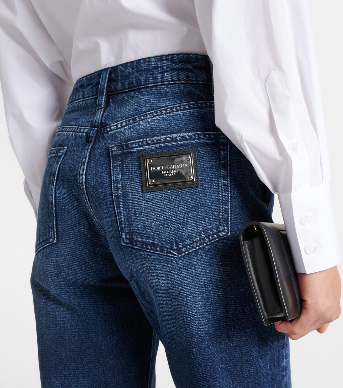 High-rise straight jeans | Dolce&Gabbana