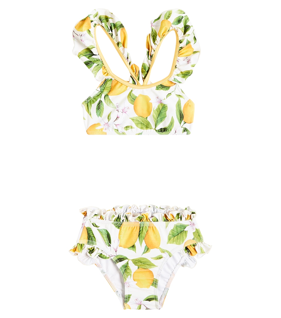 Palermo printed ruffled bikini | Suncracy