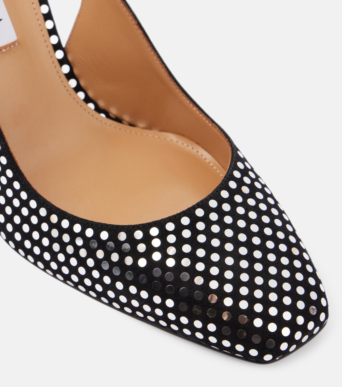 Escarpins Amore en cuir à cristaux | Aquazzura