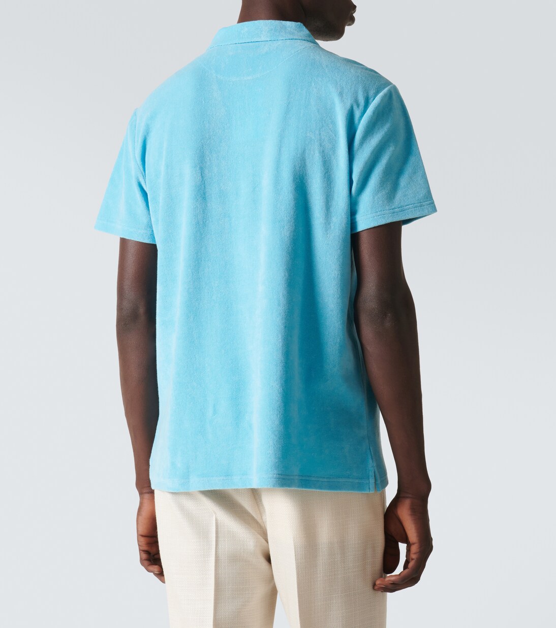 Phoenix cotton-blend terry polo shirt | Vilebrequin