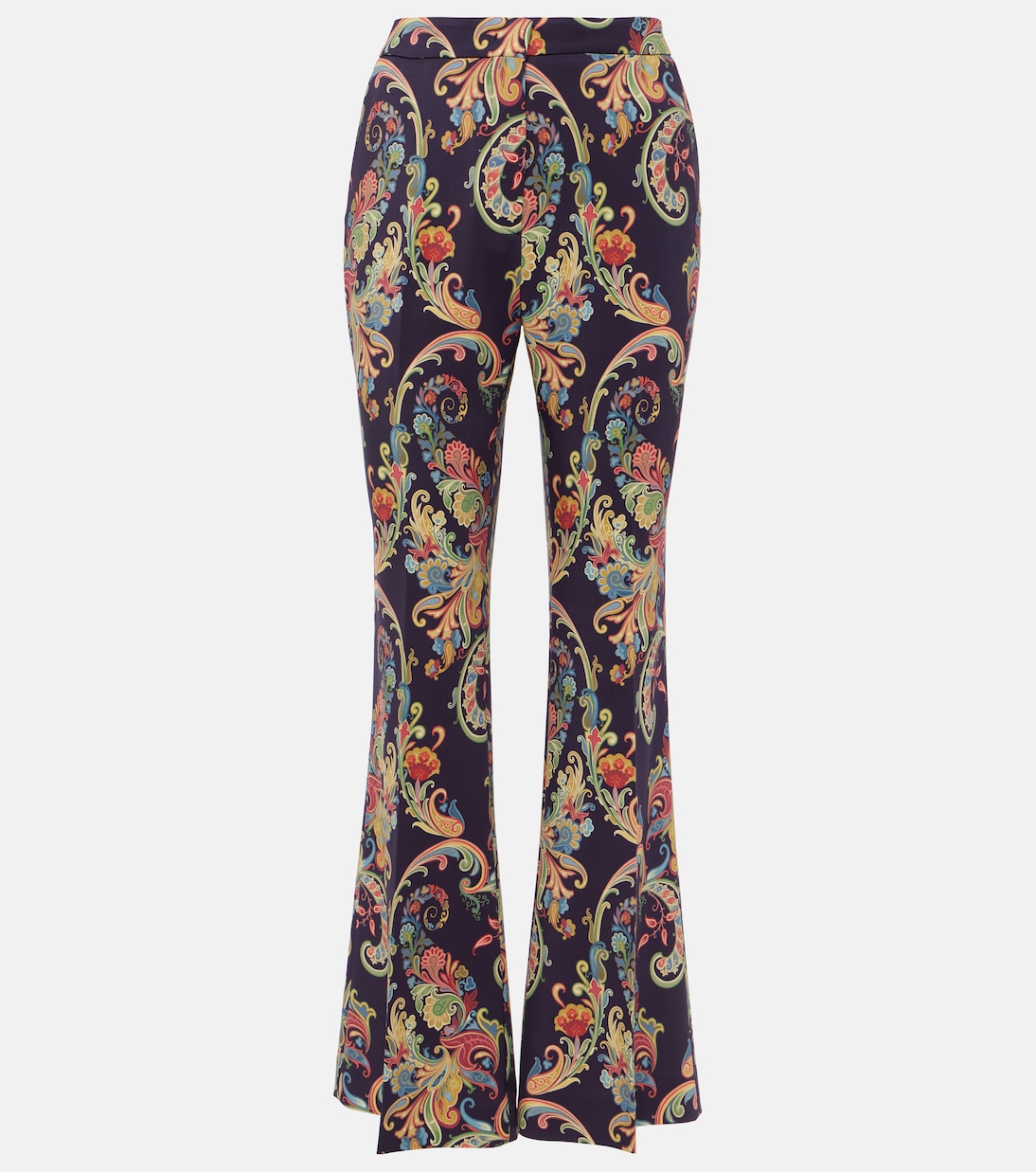 Bedruckte High-Rise-Schlaghose | Etro