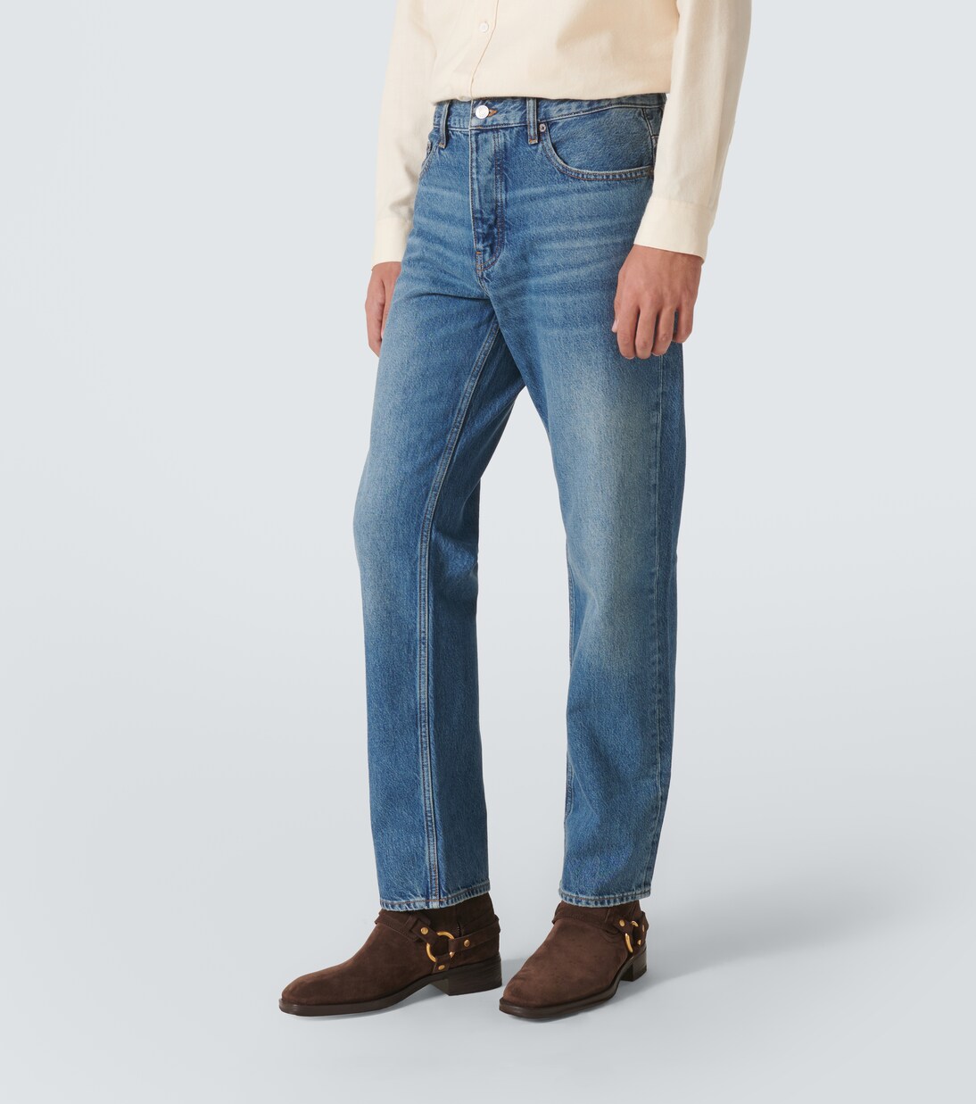 Mid-Rise Straight Jeans | Frame