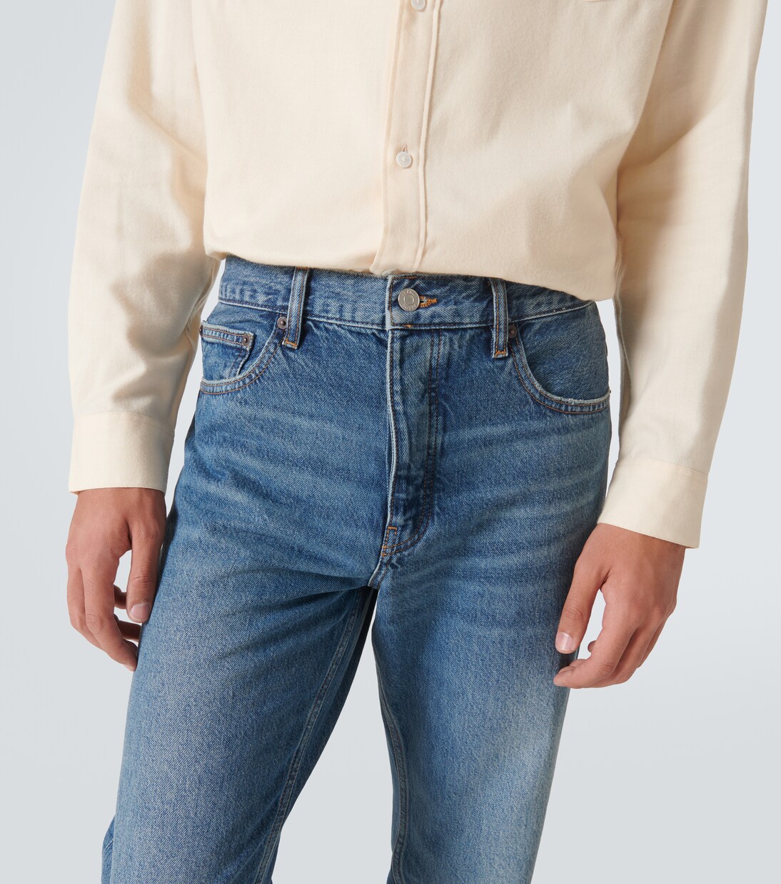 Mid-Rise Straight Jeans | Frame