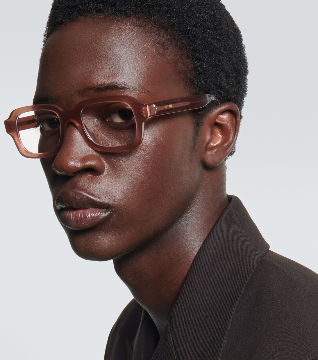 Bold 3 Dots square glasses | Celine Eyewear