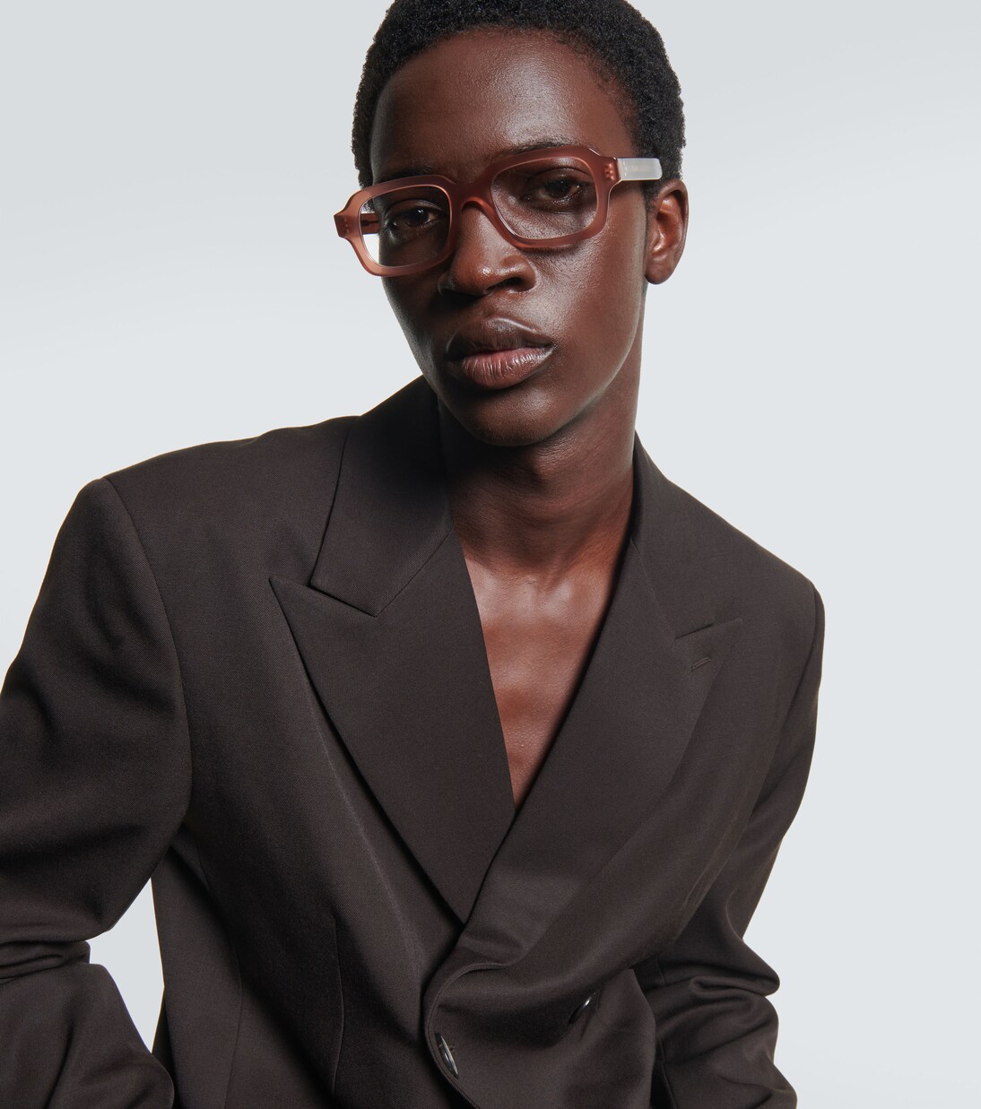 Bold 3 Dots square glasses | Celine Eyewear