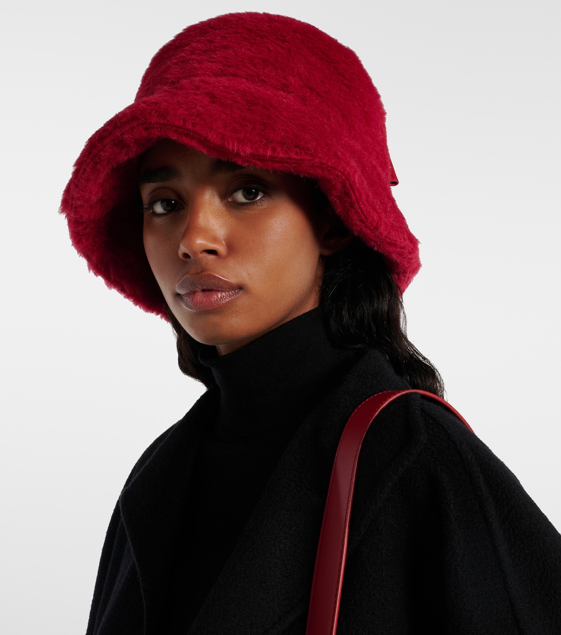 Chapeau bob Figura en laine et soie | Max Mara