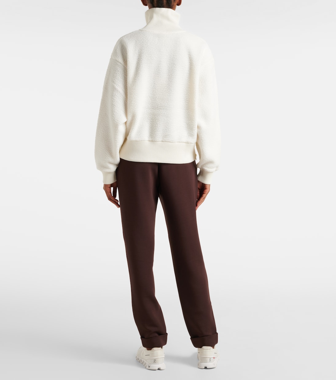 Felpa Roselle in pile con zip | Varley