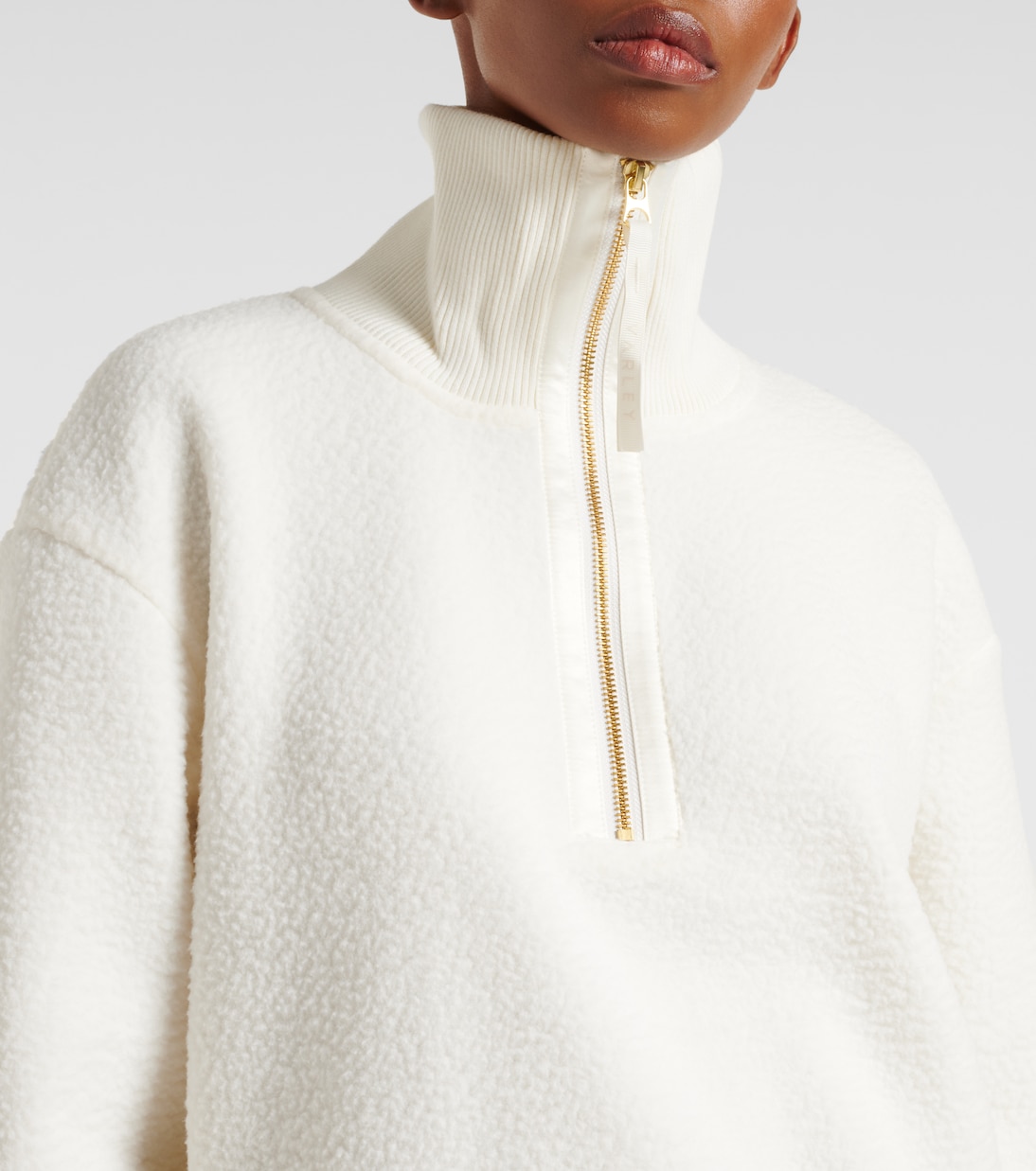 Felpa Roselle in pile con zip | Varley