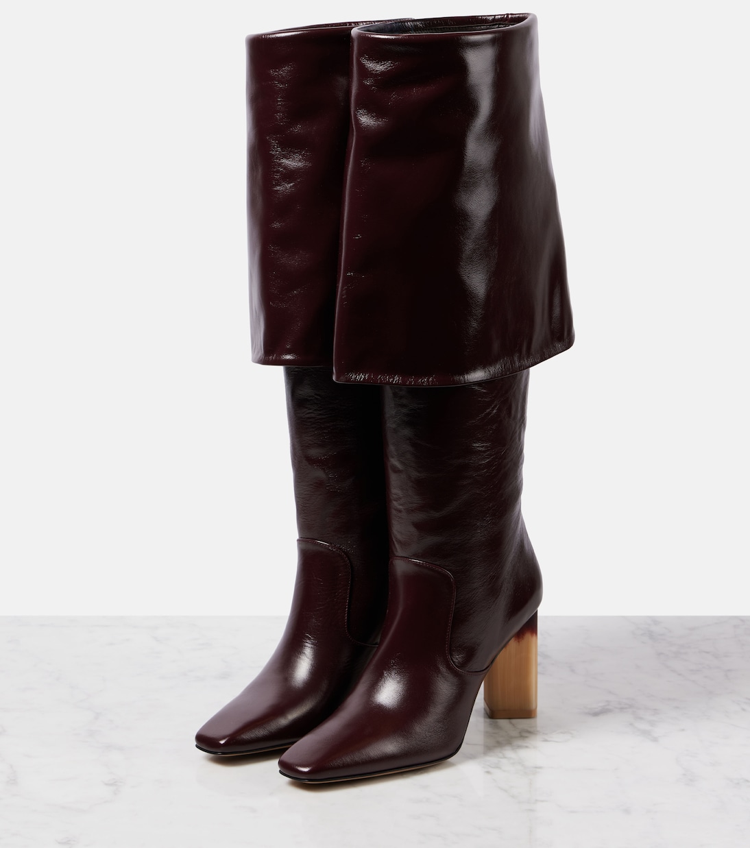 Botas altas Georgia 90 de piel | Chloé