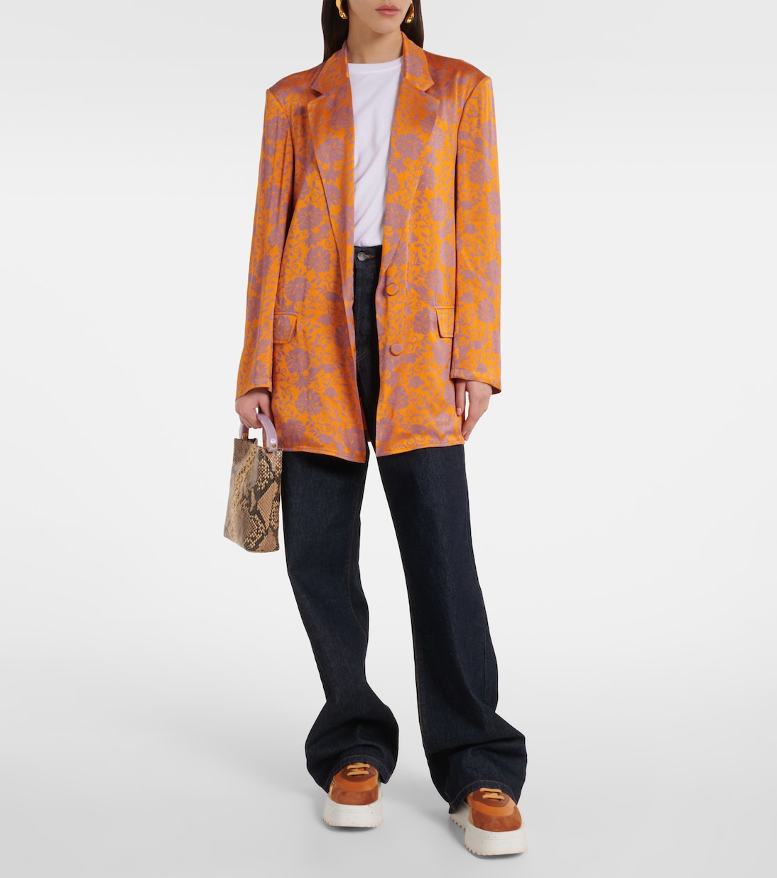 Plateau-Sneakers Awake aus Leder | Clergerie