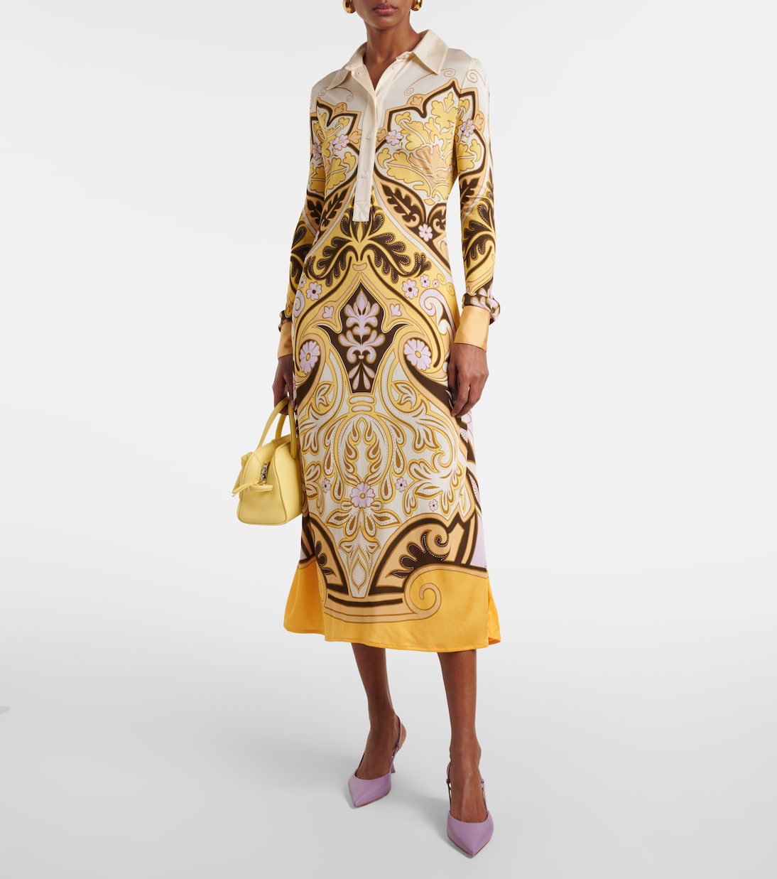 Bedrucktes Midikleid Perry | La DoubleJ