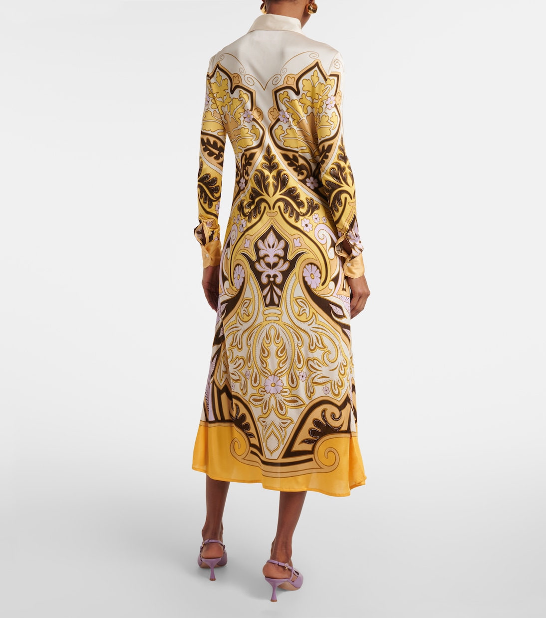 Bedrucktes Midikleid Perry | La DoubleJ