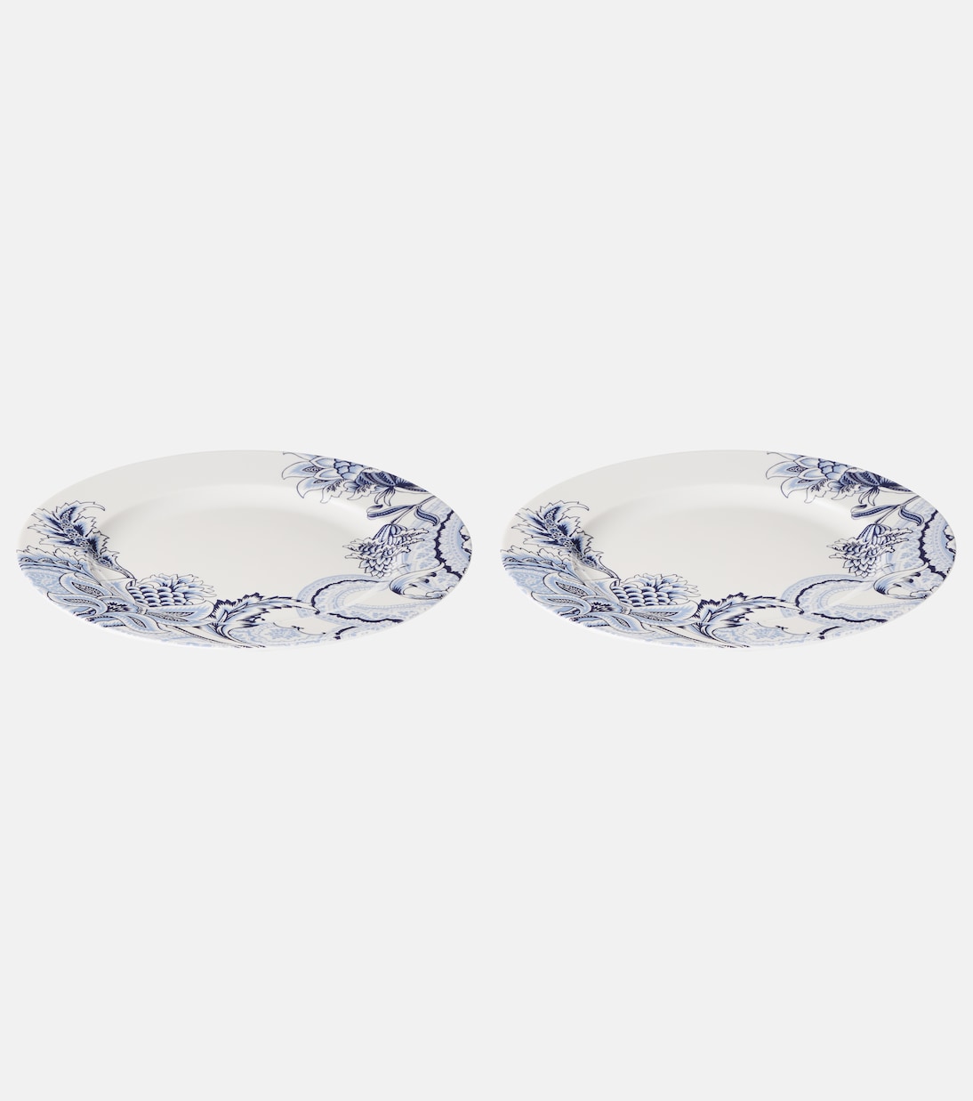 Bloom set of 2 porcelain charger plates | Etro