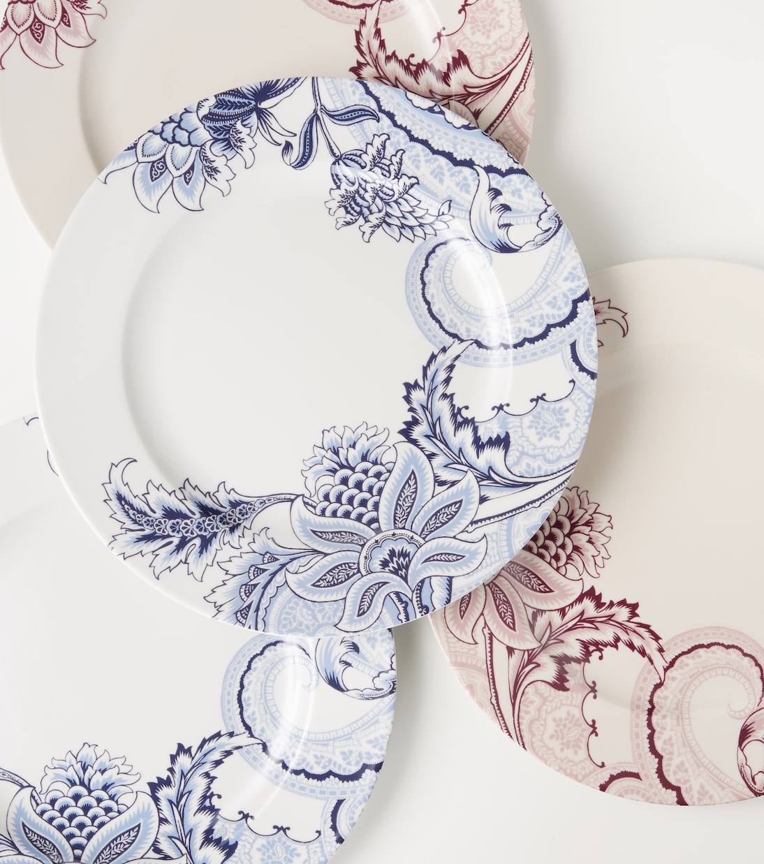 Bloom set of 2 porcelain charger plates | Etro