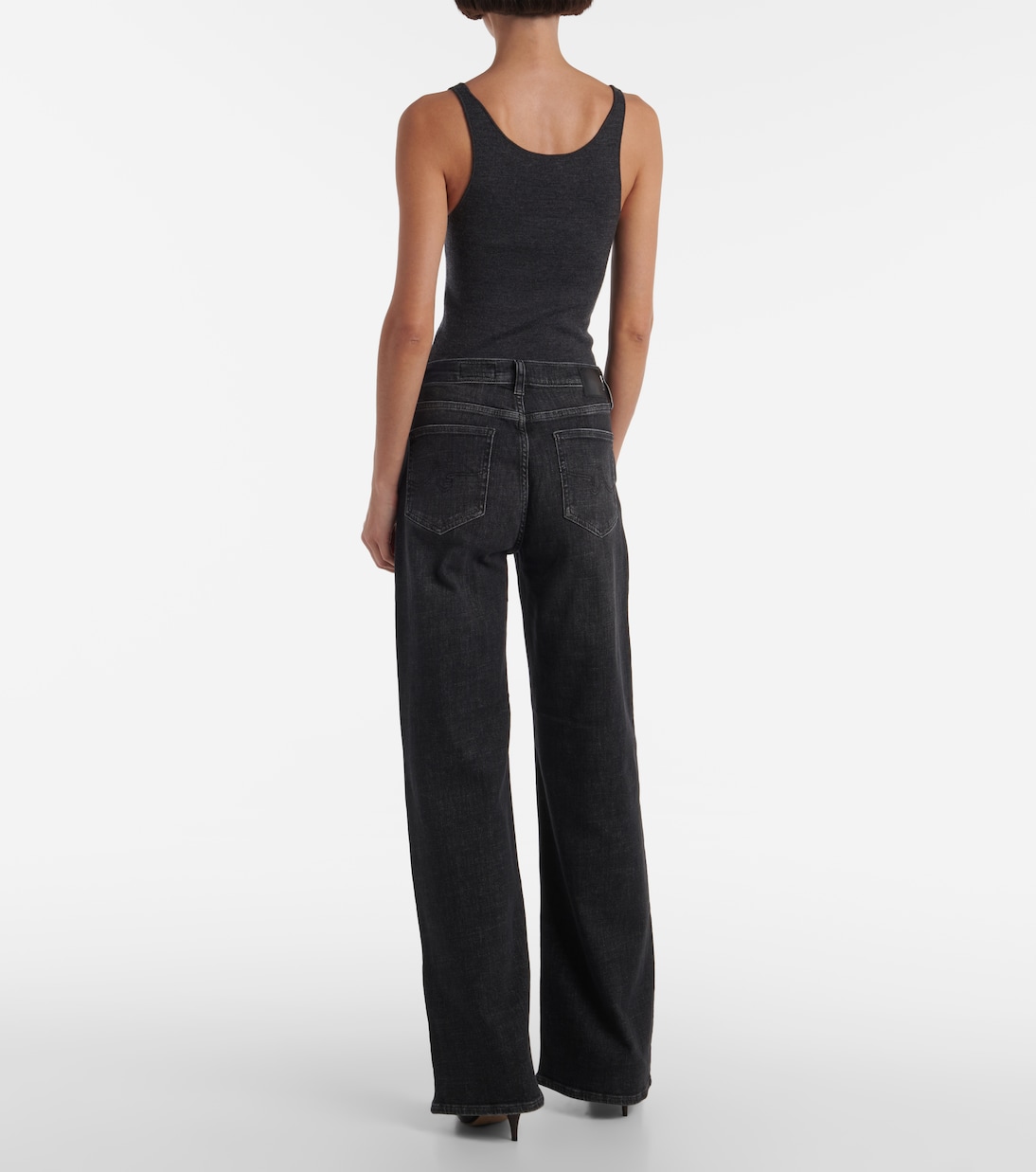 High-Rise Wide-Leg Jeans New Baggy | AG Jeans