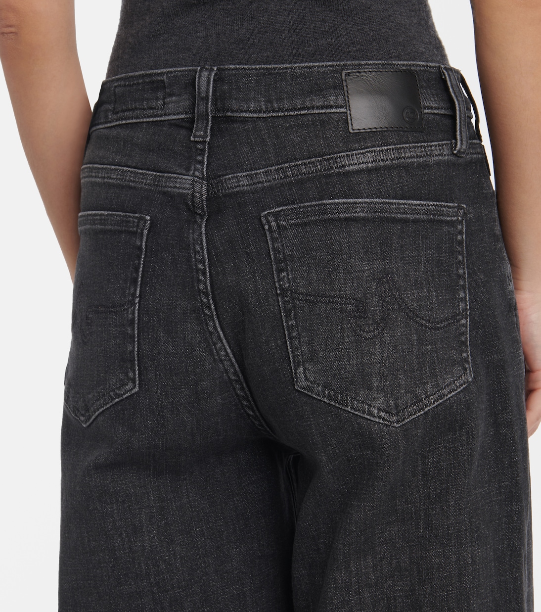High-Rise Wide-Leg Jeans New Baggy | AG Jeans