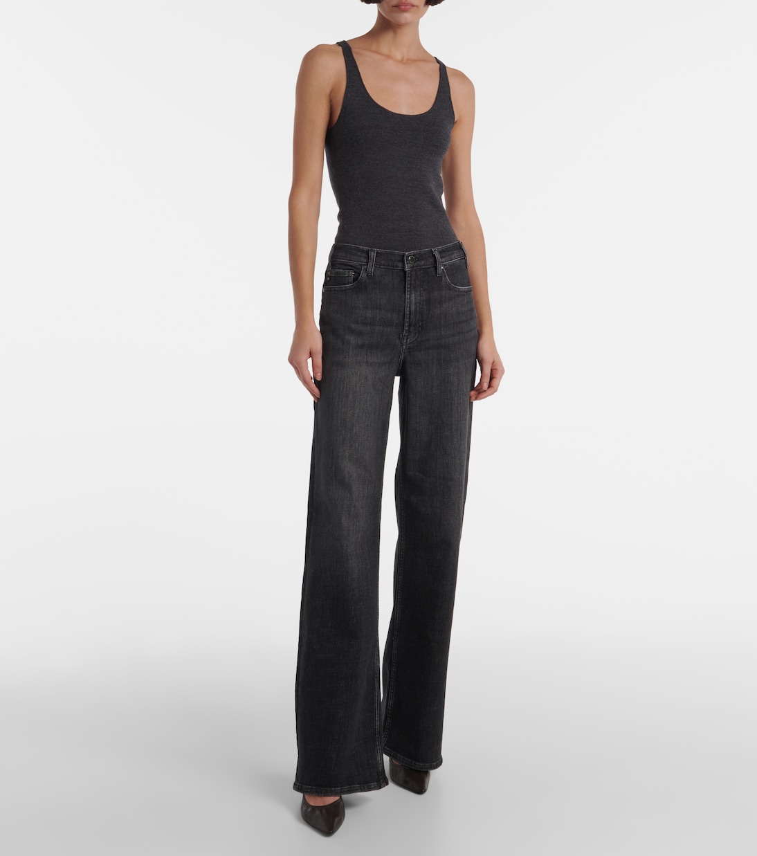 High-Rise Wide-Leg Jeans New Baggy | AG Jeans
