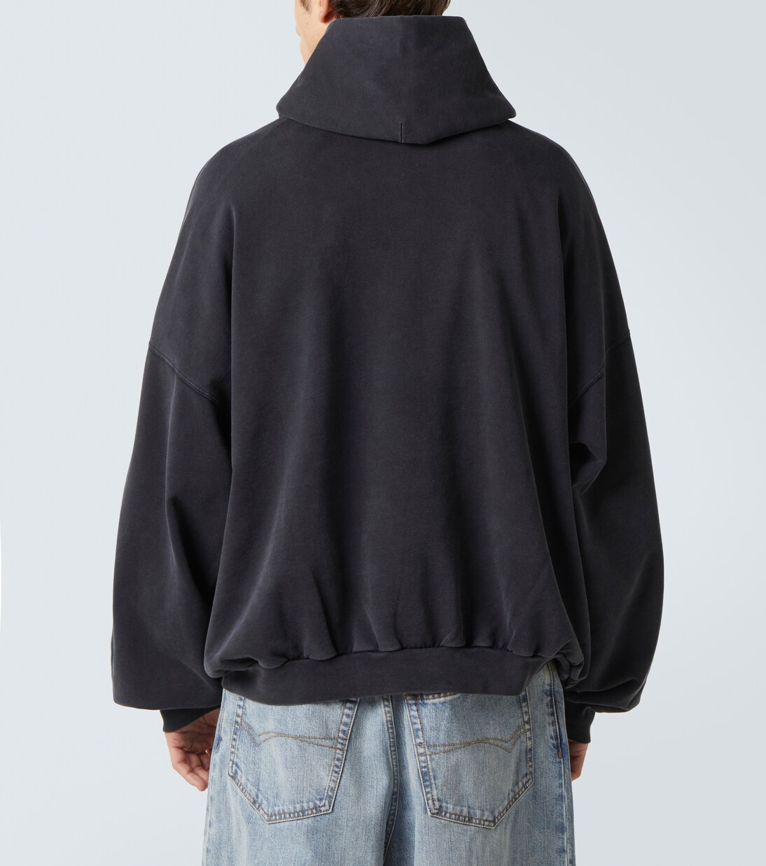 Sweat-shirt à capuche I Love Paris en coton | Balenciaga