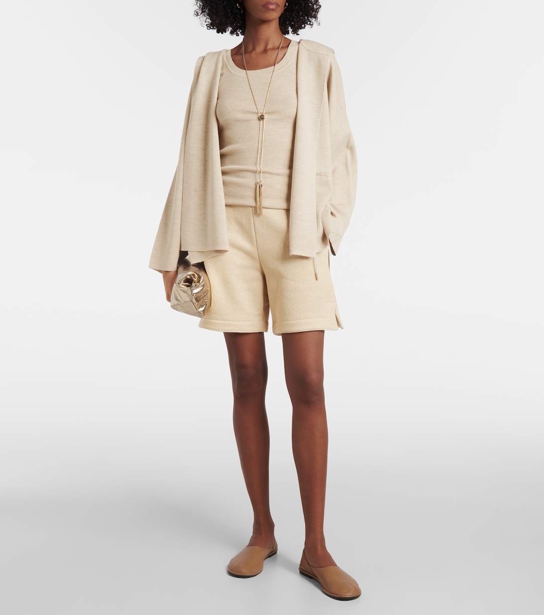 Shorts aus einem Baumwollgemisch | Max Mara