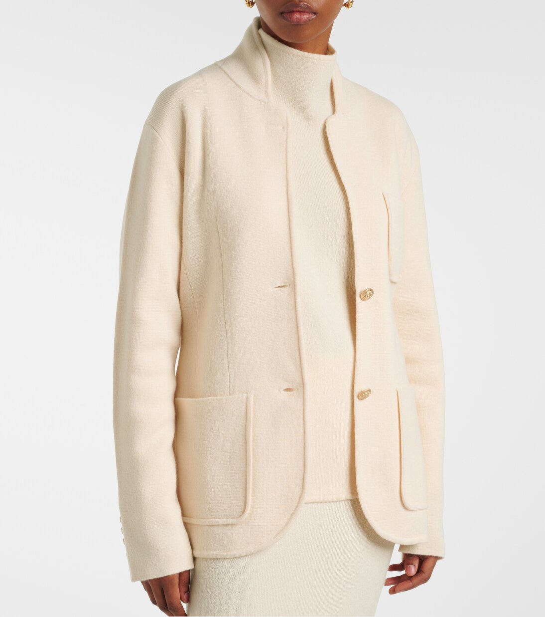 Blazer aus Wolle und Kaschmir | Jardin des Orangers