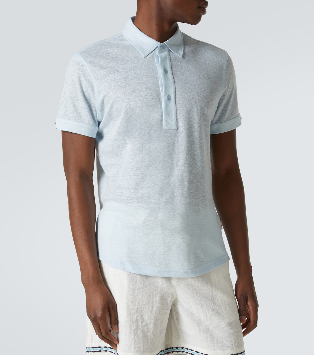 Polohemd Sebastian aus Leinen | Orlebar Brown