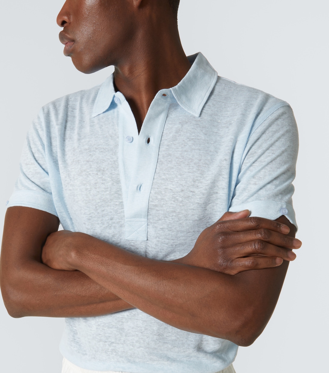 Polohemd Sebastian aus Leinen | Orlebar Brown