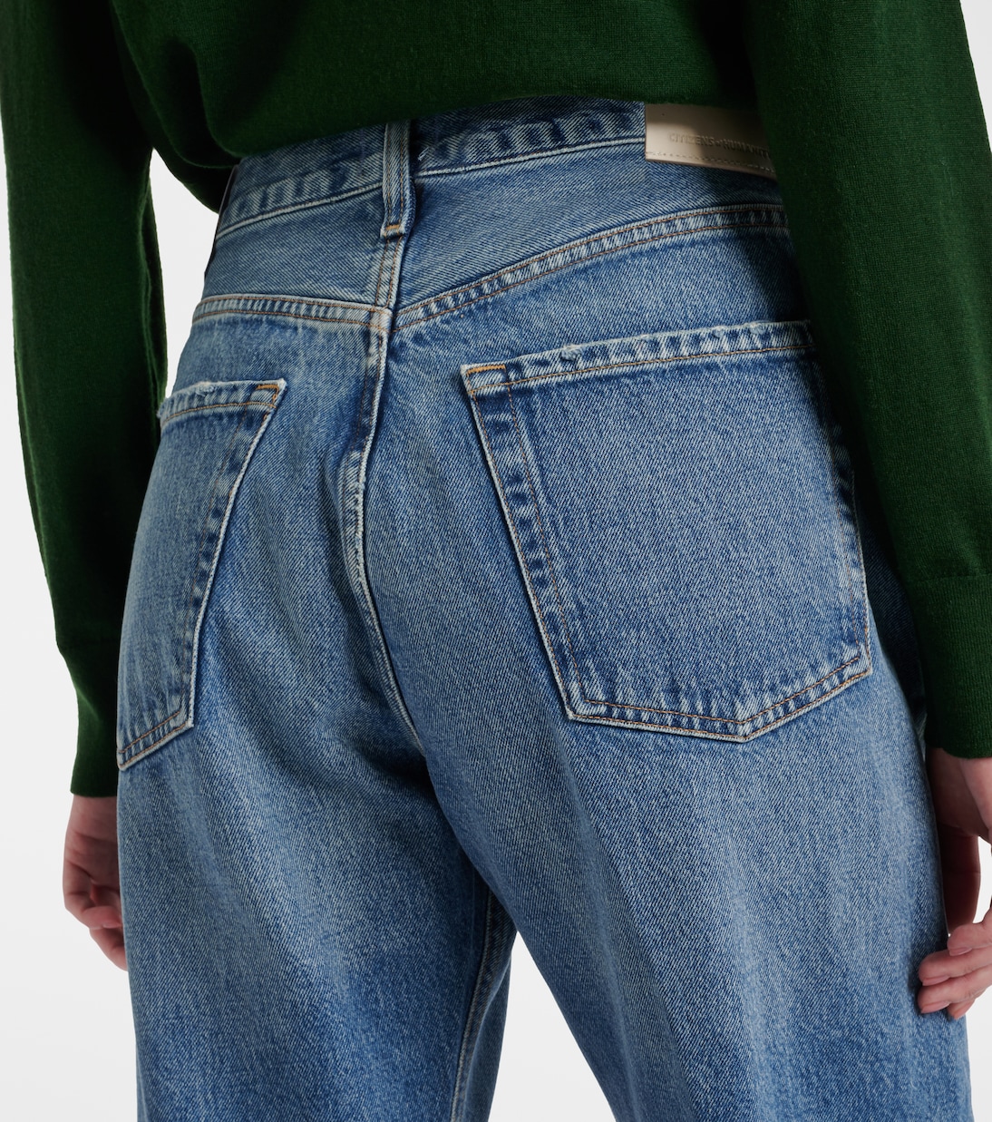 Jean droit Winslow à taille mi-haute | Citizens of Humanity