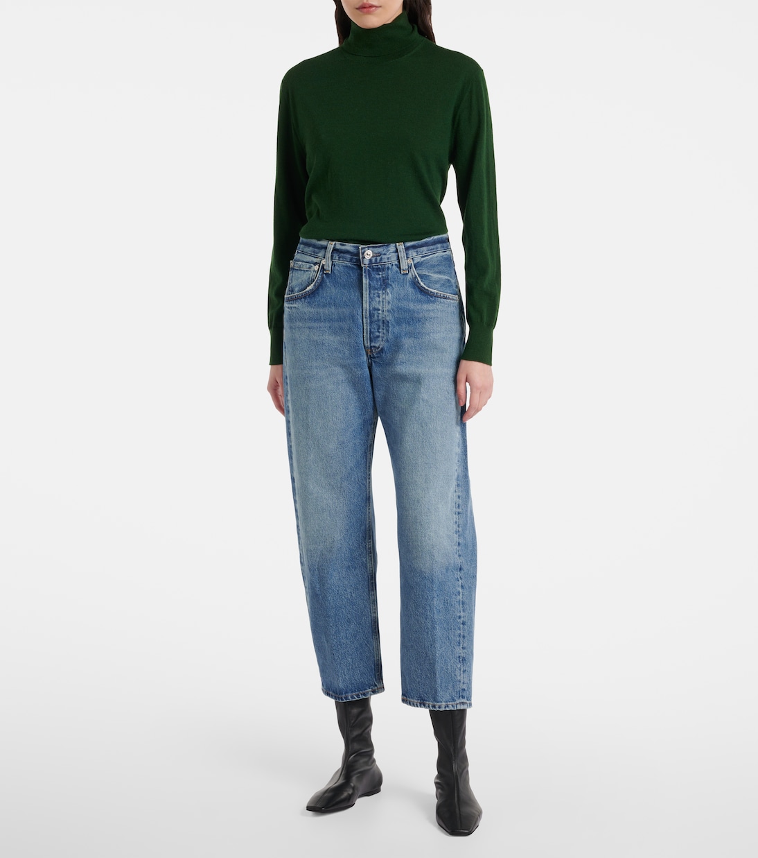 Jean droit Winslow à taille mi-haute | Citizens of Humanity