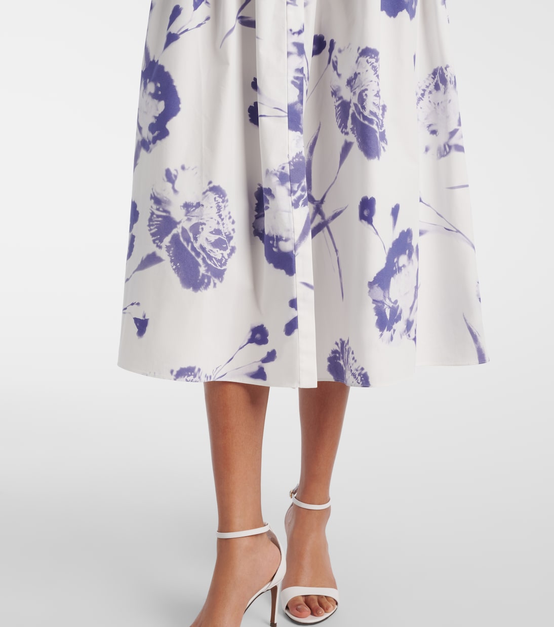 Midikleid aus Baumwollpopeline | Erdem