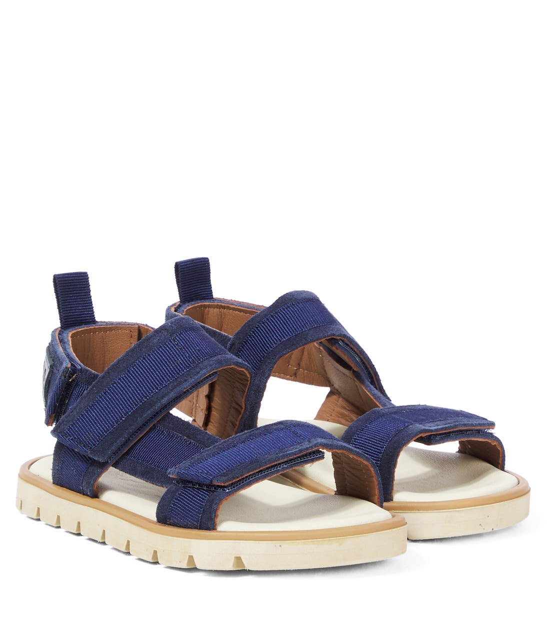 Leather and grosgrain sandals | PèPè