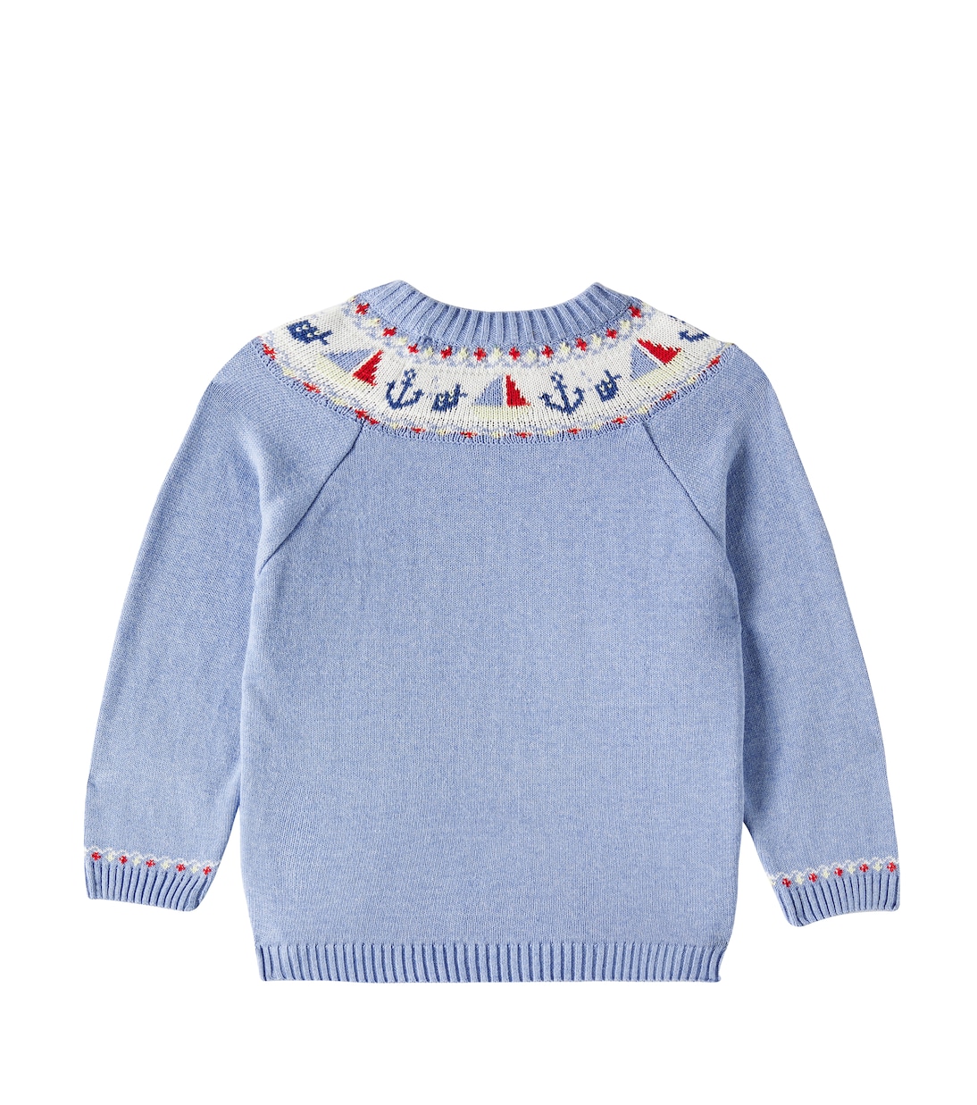 Jersey Maritimo de algodón en intarsia | La Coqueta