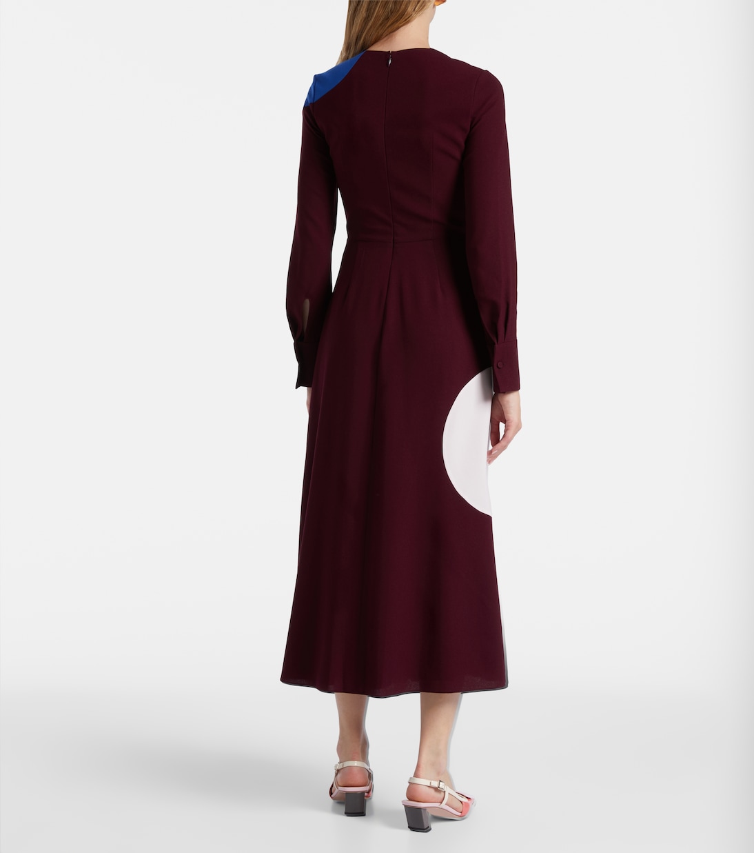 Withiel printed crêpe midi dress | Roksanda