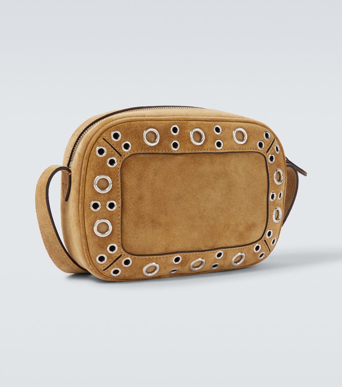 Nellcôte studded suede crossbody bag | Valentino Garavani