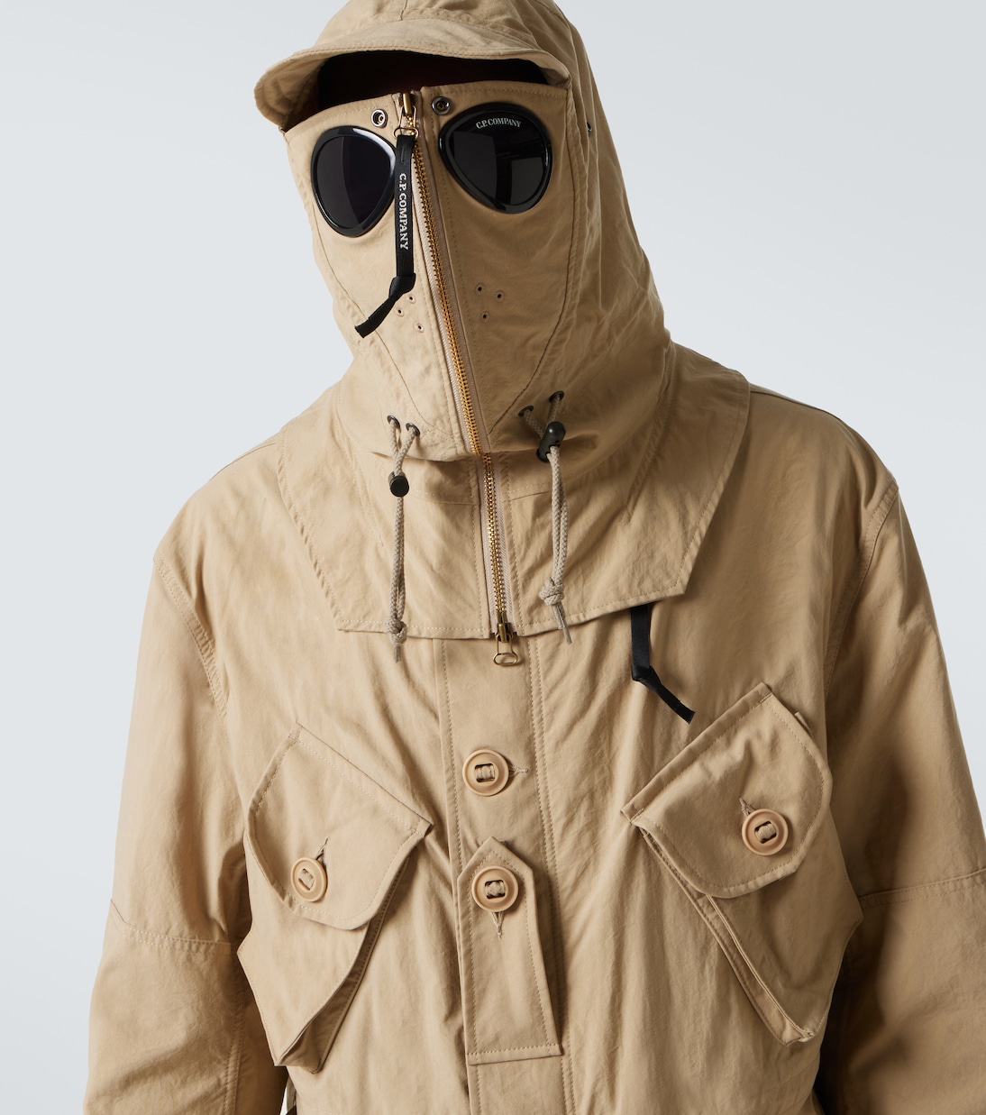 x C.P. Company Goggle派克大衣 | Junya Watanabe