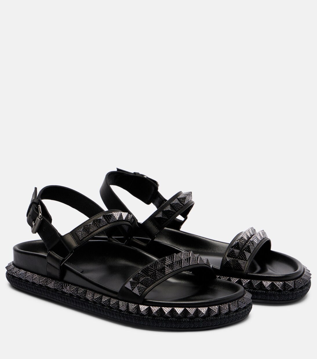 Pyrabizz spiked leather sandals | Christian Louboutin