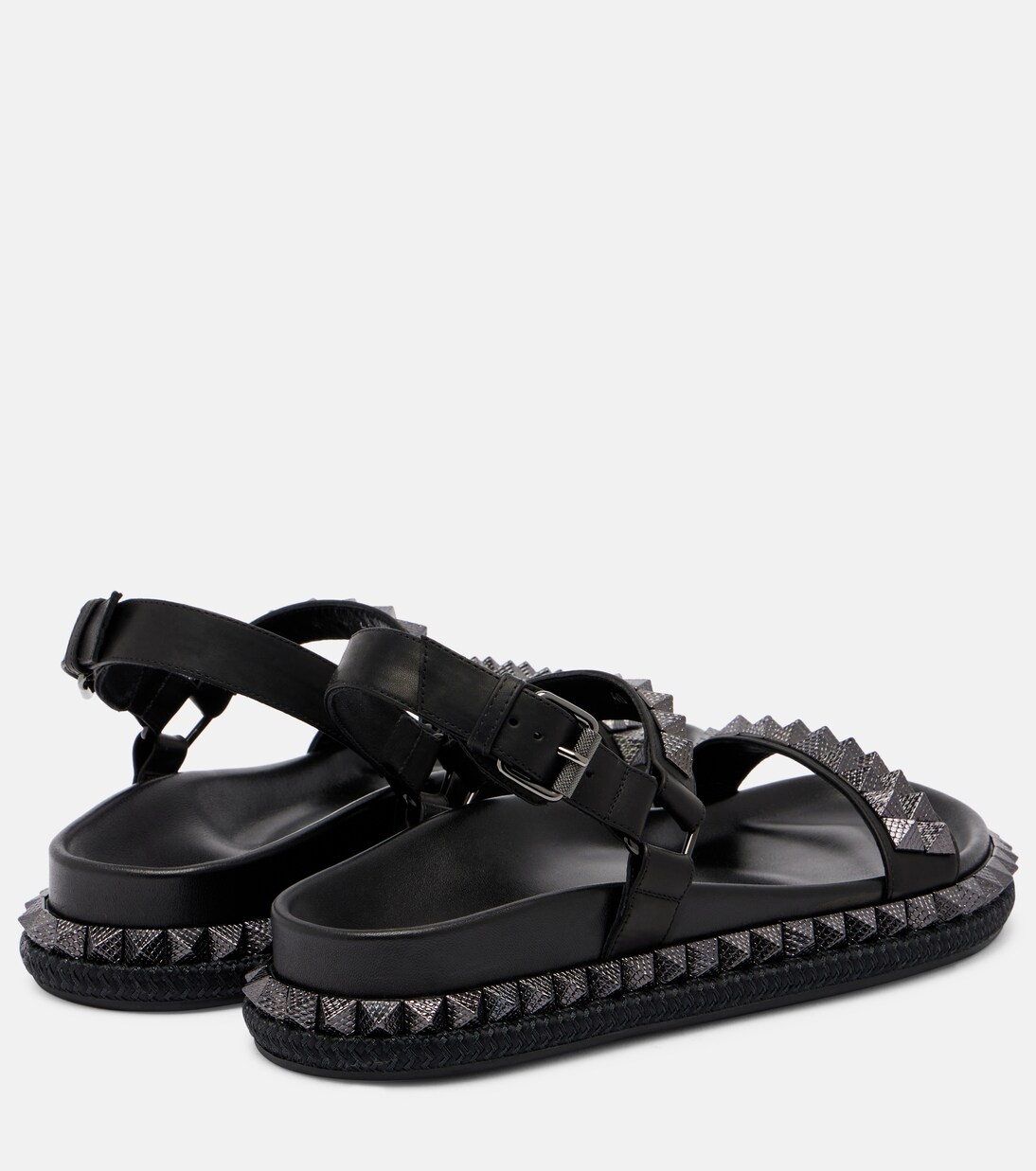 Pyrabizz spiked leather sandals | Christian Louboutin