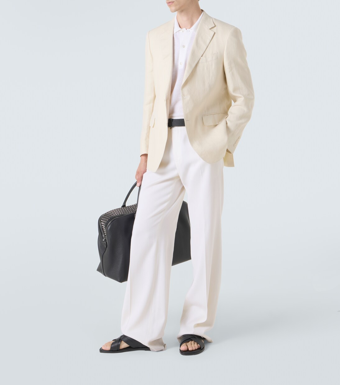 Emircross leather sandals | Christian Louboutin