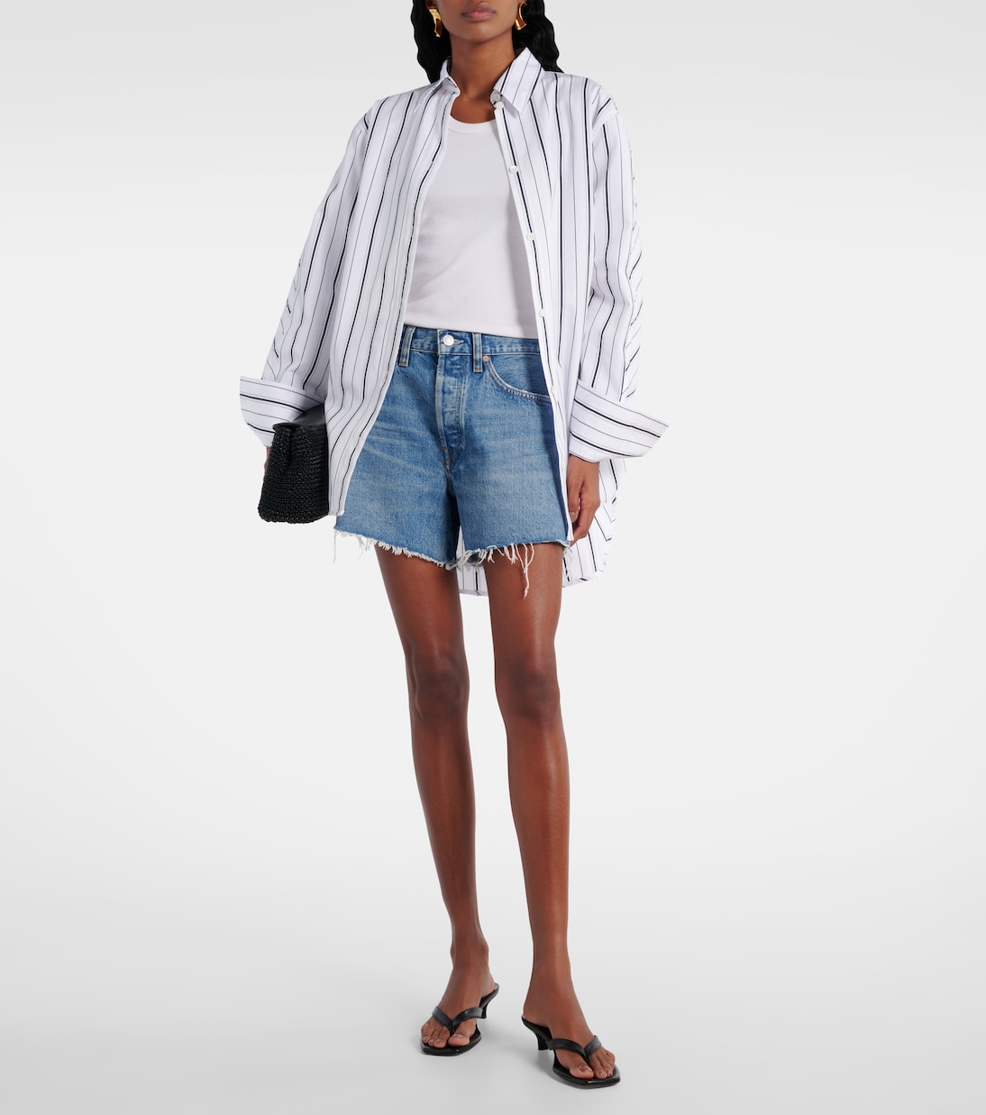 Parker denim shorts | Agolde