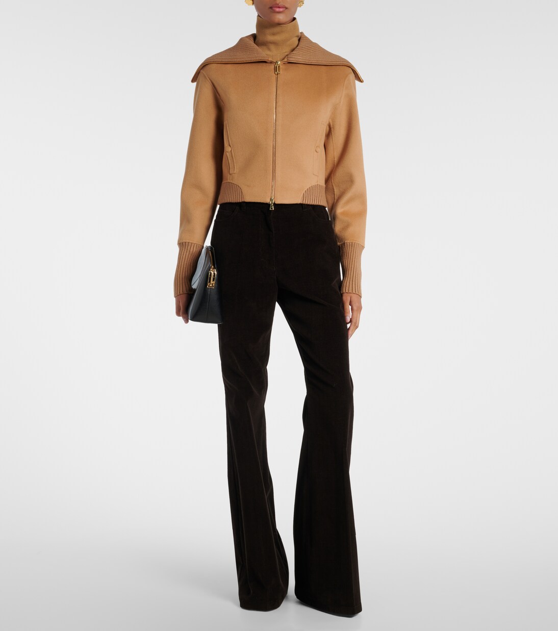 Jacke aus Wolle und Kaschmir | Victoria Beckham