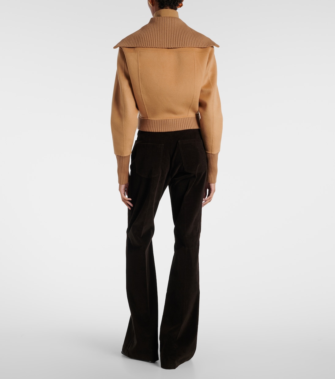 Jacke aus Wolle und Kaschmir | Victoria Beckham