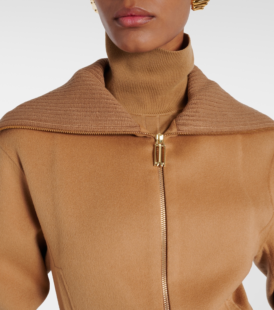 Jacke aus Wolle und Kaschmir | Victoria Beckham