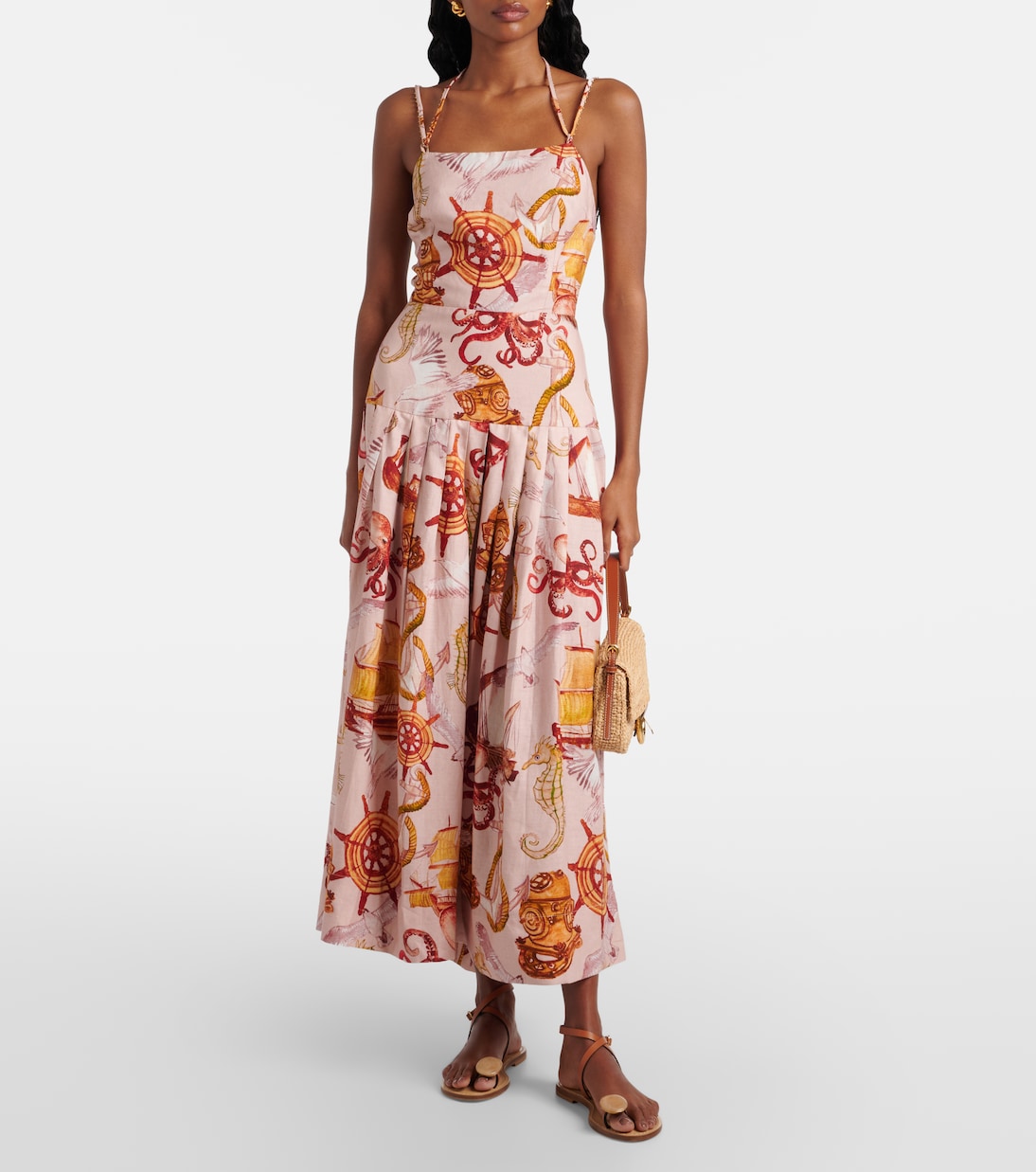 Midikleid Nautical Wonder | Farm Rio