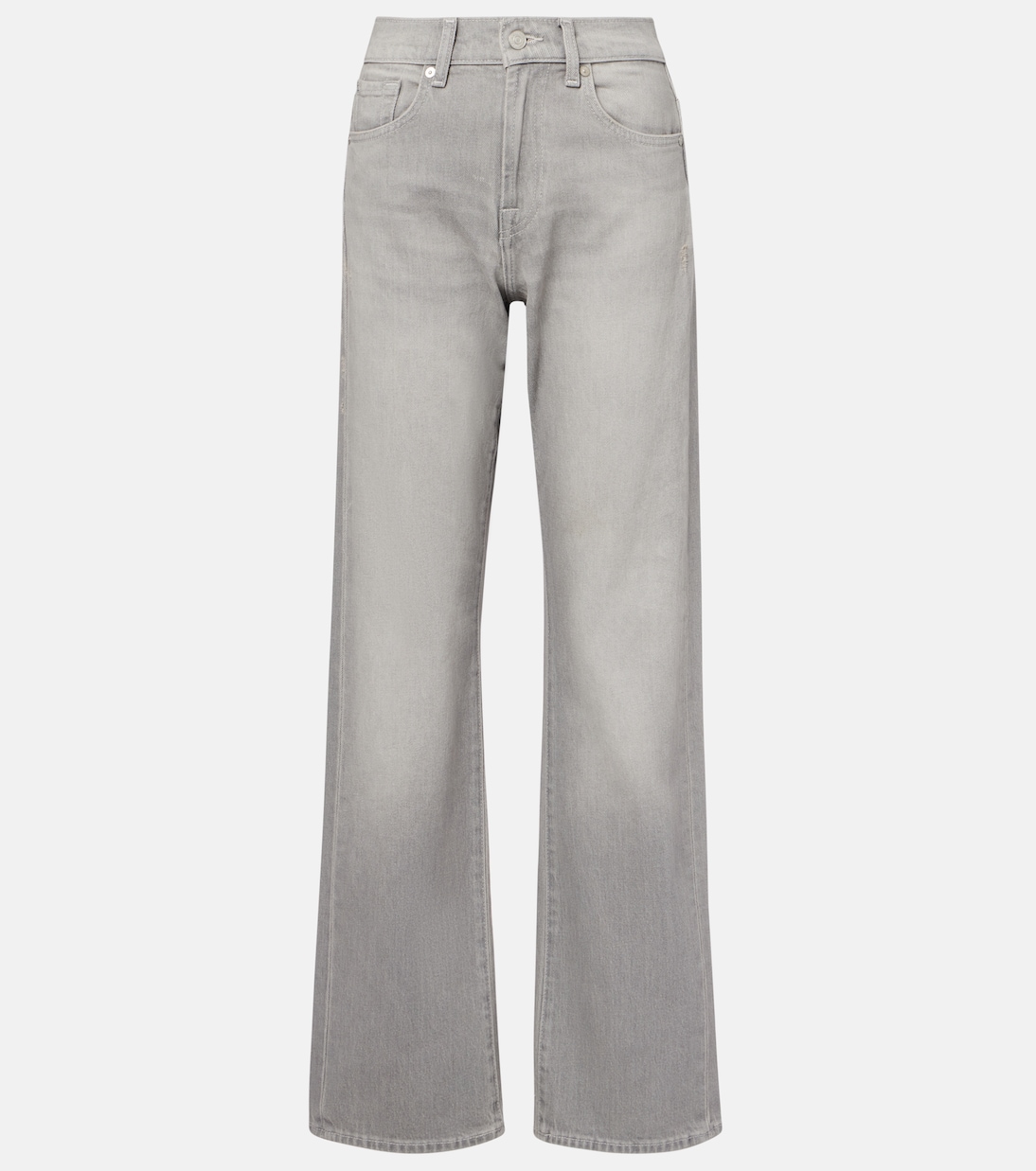 Tess mid-rise straight jeans | 7 For All Mankind